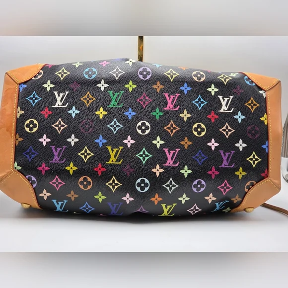 Louis Vuitton x Murakami URSULA Noir Black Multicolor Noir Shoulder Bag - Picture 3 of 14